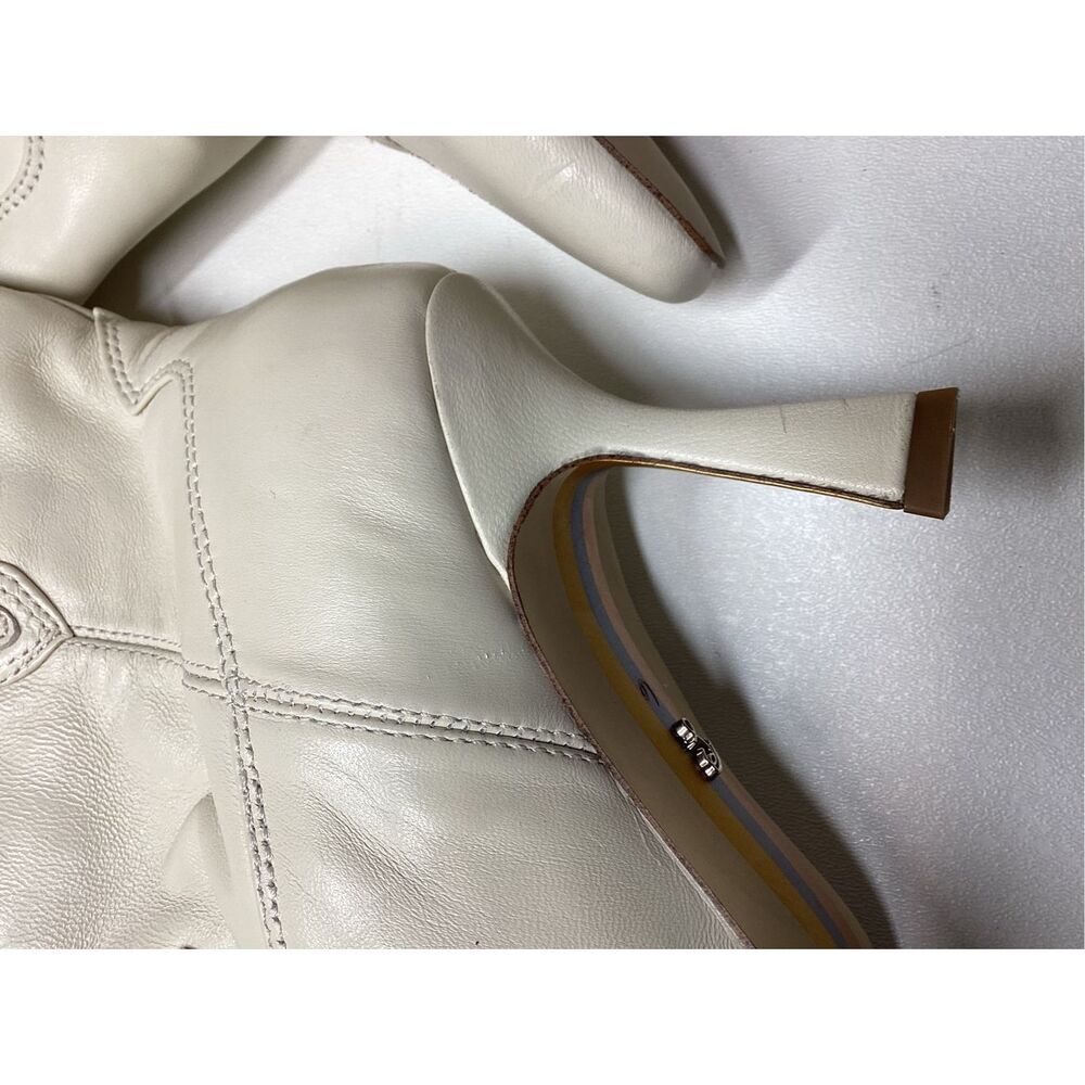 Sam Edelman Moe Stiletto Bootie in‎ cream/ivory - Picture 10 of 17